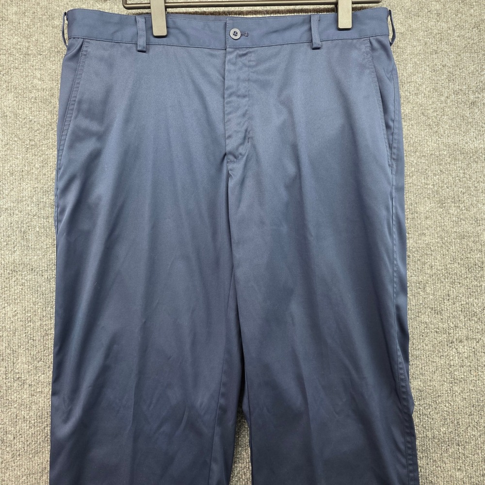 Nike Golf Dri-FIT Men's‎ Flat Front Chino Golf Pants Navy Blue 36x34